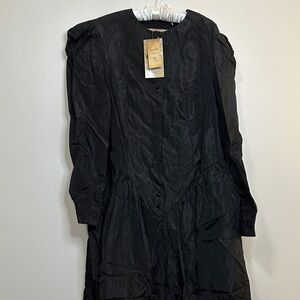 Recollections Black Long Sleeve Dress womens XL